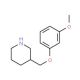 3-(3-Methoxy-phenoxymethyl)-piperidine (CAS 405062-73-9) - chemical structure image