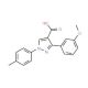 3-(3-methoxyphenyl)-1-(4-methylphenyl)-1H-pyrazole-4-carboxylic acid - chemical structure image