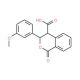 3-(3-Methoxyphenyl)-1-oxo-3,4-dihydro-1H-isochromene-4-carboxylic acid - chemical structure image