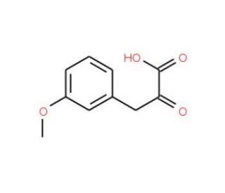 3-(3-methoxyphenyl)-2-oxopropanoic acid - chemical structure image