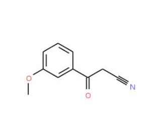 3-(3-Methoxyphenyl)-3-oxopropanenitrile (CAS 21667-60-7) - chemical structure image