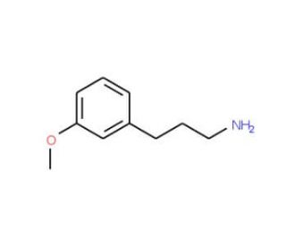 3-(3-Methoxyphenyl)propan-1-amine (CAS 18655-52-2) - chemical structure image