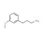3-(3-Methoxyphenyl)propan-1-amine (CAS 18655-52-2) - chemical structure image