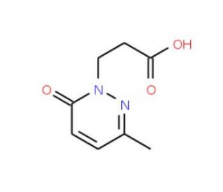 3-(3-Methyl-6-oxo-6H-pyridazin-1-yl)-propionic acid - chemical structure image