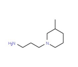3-(3-Methyl-piperidin-1-yl)-propylamine (CAS 14156-91-3) - chemical structure image