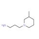 3-(3-Methyl-piperidin-1-yl)-propylamine (CAS 14156-91-3) - chemical structure image
