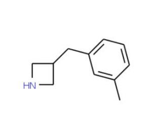 3-(3-methylbenzyl)azetidine (CAS 887594-92-5) - chemical structure image