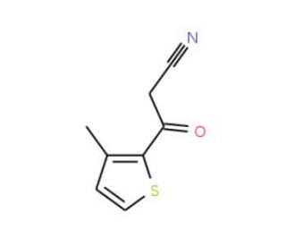 3-(3-methylthiophen-2-yl)-3-oxopropanenitrile - chemical structure image