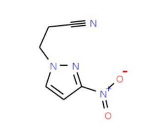 3-(3-Nitro-1H-pyrazol-1-yl)propanenitrile - chemical structure image