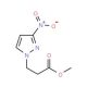 3-(3-Nitro-pyrazol-1-yl)-propionic acid methyl ester - chemical structure image