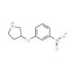 3-(3-Nitrophenoxy)pyrrolidine (CAS 946727-05-5) - chemical structure image