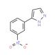 3-(3-Nitrophenyl)-1H-pyrazole (CAS 59843-77-5) - chemical structure image