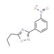 3-(3-Nitrophenyl)-5-propyl-1,2,4-oxadiazole (CAS 1033202-02-6) - chemical structure image