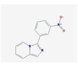 3-(3-nitrophenyl)imidazo[1,5-a]pyridine - chemical structure image