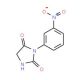 3-(3-nitrophenyl)imidazolidine-2,4-dione - chemical structure image