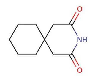 3,3-Pentamethylene Glutarimide - chemical structure image