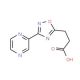 3-(3-Pyrazin-2-yl-1,2,4-oxadiazol-5-yl)propanoic acid (CAS 849925-05-9) - chemical structure image