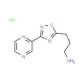 [3-(3-Pyrazin-2-yl-1,2,4-oxadiazol-5-yl)propyl]-amine hydrochloride - chemical structure image