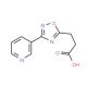 3-(3-Pyridin-3-yl-[1,2,4]oxadiazol-5-yl)-propionic acid (CAS 876716-11-9) - chemical structure image