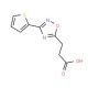 3-(3-Thiophen-2-yl-[1,2,4]oxadiazol-5-yl)-propionic acid - chemical structure image