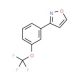 3-[3-(Trifluoromethoxy)phenyl]isoxazole - chemical structure image