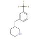 3-(3-Trifluoromethyl-benzyl)-piperidine (CAS 625454-25-3) - chemical structure image