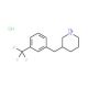 3-(3-Trifluoromethyl-benzyl)-piperidine hydrochloride (CAS 1170475-37-2) - chemical structure image
