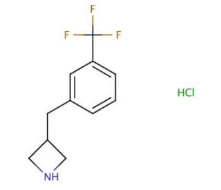 3-{[3-(trifluoromethyl)phenyl]methyl}azetidine hydrochloride - chemical structure image