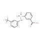 3-(3-Trifluoromethyl-phenylsulfamoyl)-benzoic acid - chemical structure image