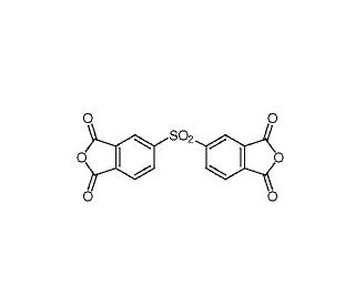 3,3&prime;,4,4&prime;-Diphenylsulfonetetracarboxylic Dianhydride (CAS 2540-99-0) - chemical structure image