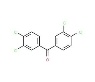 3,3&prime;,4,4&prime;-Tetrachlorobenzophenone (CAS 75795-07-2) - chemical structure image