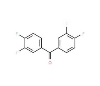 3,3&prime;,4,4&prime;-Tetrafluorobenzophenone (CAS 117320-03-3) - chemical structure image