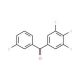 3,3′,4,5-Tetrafluorobenzophenone (CAS 746651-92-3) - chemical structure image