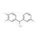 3,3′,4-Trifluorobenzhydrol (CAS 844683-65-4) - chemical structure image