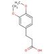 3-(3′,4′-Dimethoxyphenyl)propanoic Acid (CAS 2107-70-2) - chemical structure image