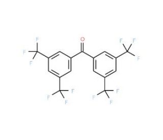 3,3&prime;,5,5&prime;-Tetrakis(trifluoromethyl)benzophenone (CAS 175136-66-0) - chemical structure image