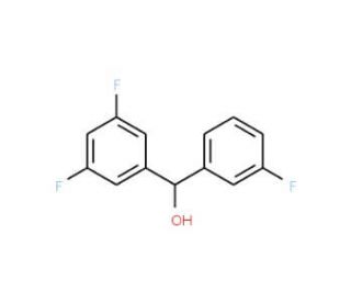 3,3&prime;,5-Trifluorobenzhydrol - chemical structure image