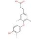 3,3′,5-Triiodothyropropionic Acid (CAS 51-26-3) - chemical structure image