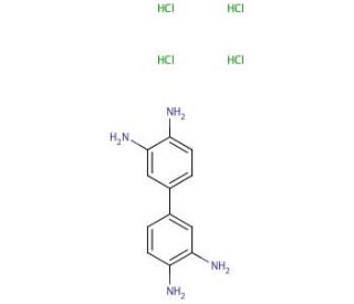 3,3&prime;-Diaminobenzidine tetrahydrochloride (CAS 868272-85-9) - chemical structure image