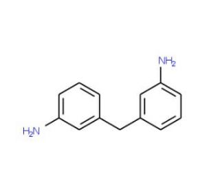 3,3&prime;-Diaminodiphenylmethane (CAS 19471-12-6) - chemical structure image