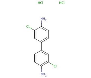 3,3&prime;-Dichlorobenzidine dihydrochloride (CAS 612-83-9) - chemical structure image