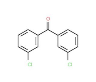3,3&prime;-Dichlorobenzophenone (CAS 7094-34-0) - chemical structure image