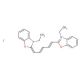 3,3′-Diethyloxadicarbocyanine iodide (CAS 14806-50-9) - chemical structure image