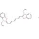3,3′-Diethyloxatricarbocyanine iodide (CAS 15185-43-0) - chemical structure image