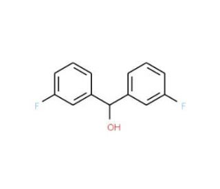 3,3&prime;-Difluorobenzhydrol - chemical structure image