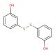3,3′-Dihydroxydiphenyl disulfide (CAS 21101-56-4) - chemical structure image