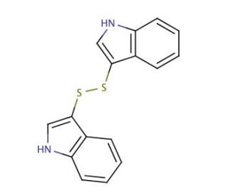 3,3&prime;-Diindolyl Disulphide (CAS 61830-39-5) - chemical structure image
