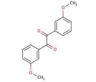 3,3&prime;-Dimethoxybenzil (CAS 40101-17-5) - chemical structure image