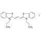 3,3′-Dipropylthiacarbocyanine iodide (CAS 53336-12-2) - chemical structure image
