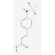 3-{4-[(methylsulfonyl)amino]phenyl}acrylic acid - chemical structure image